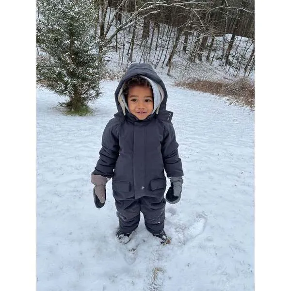 7AM Enfant Benji Snowsuit Grand, Smokey Grey