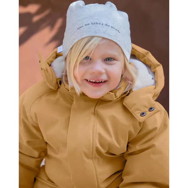 7AM Enfant Snowsuit Grand Benji, Cognac