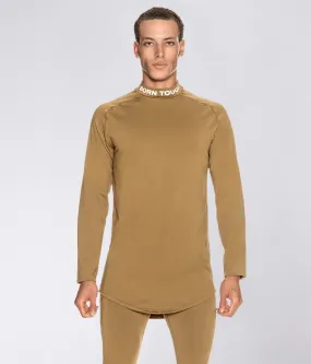 9400 . Momentum Regular-Fit Base Layer Shirt - Khaki