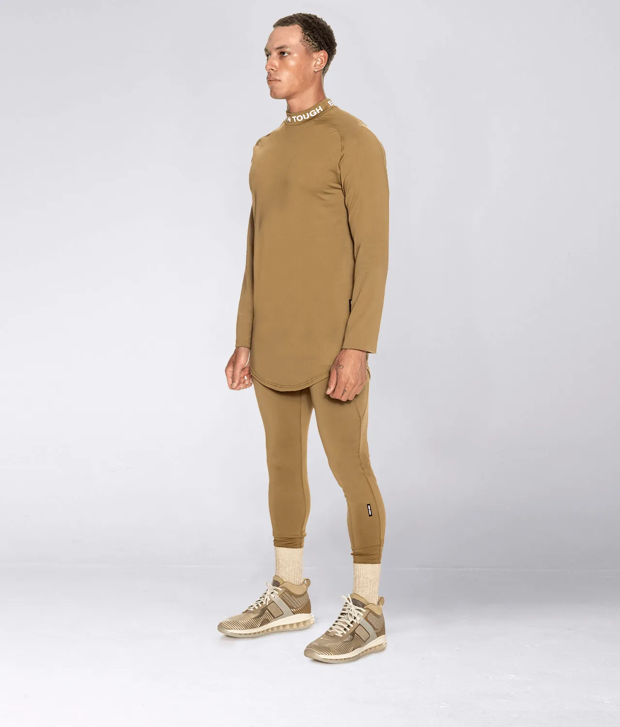 9400 . Momentum Regular-Fit Base Layer Shirt - Khaki