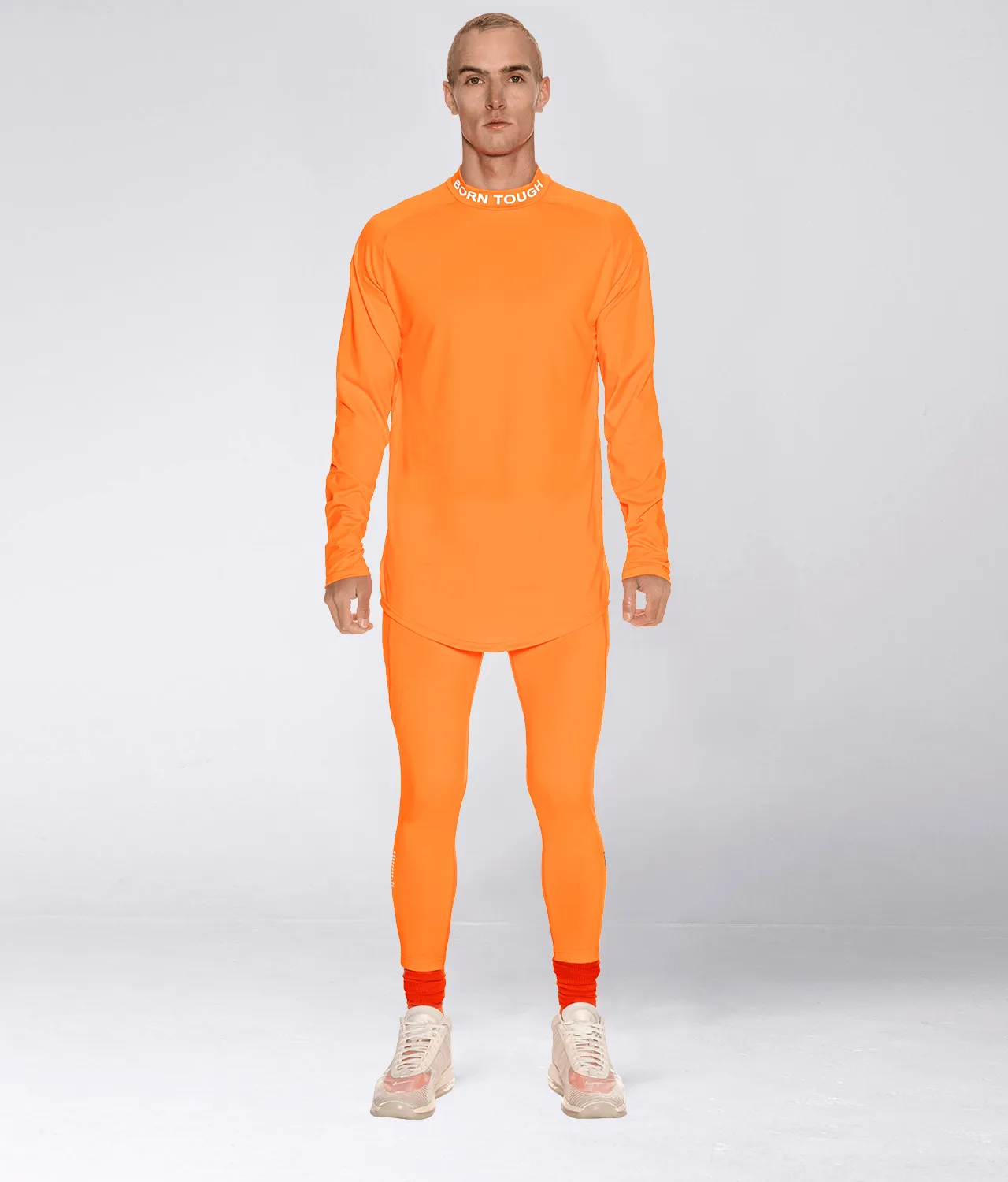 9400 . Momentum Regular-Fit Base Layer Shirt - Orange