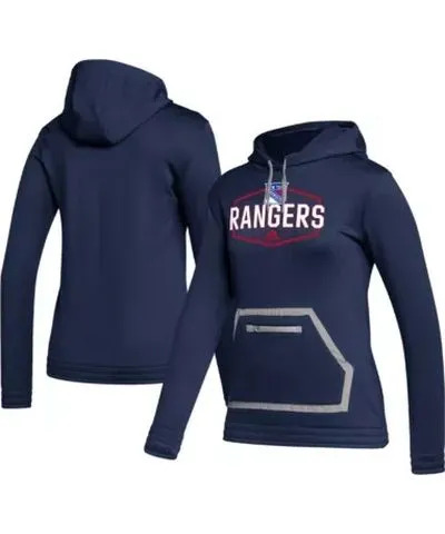 adidas Women's NHL New York Rangers Team Pullover Hoodie