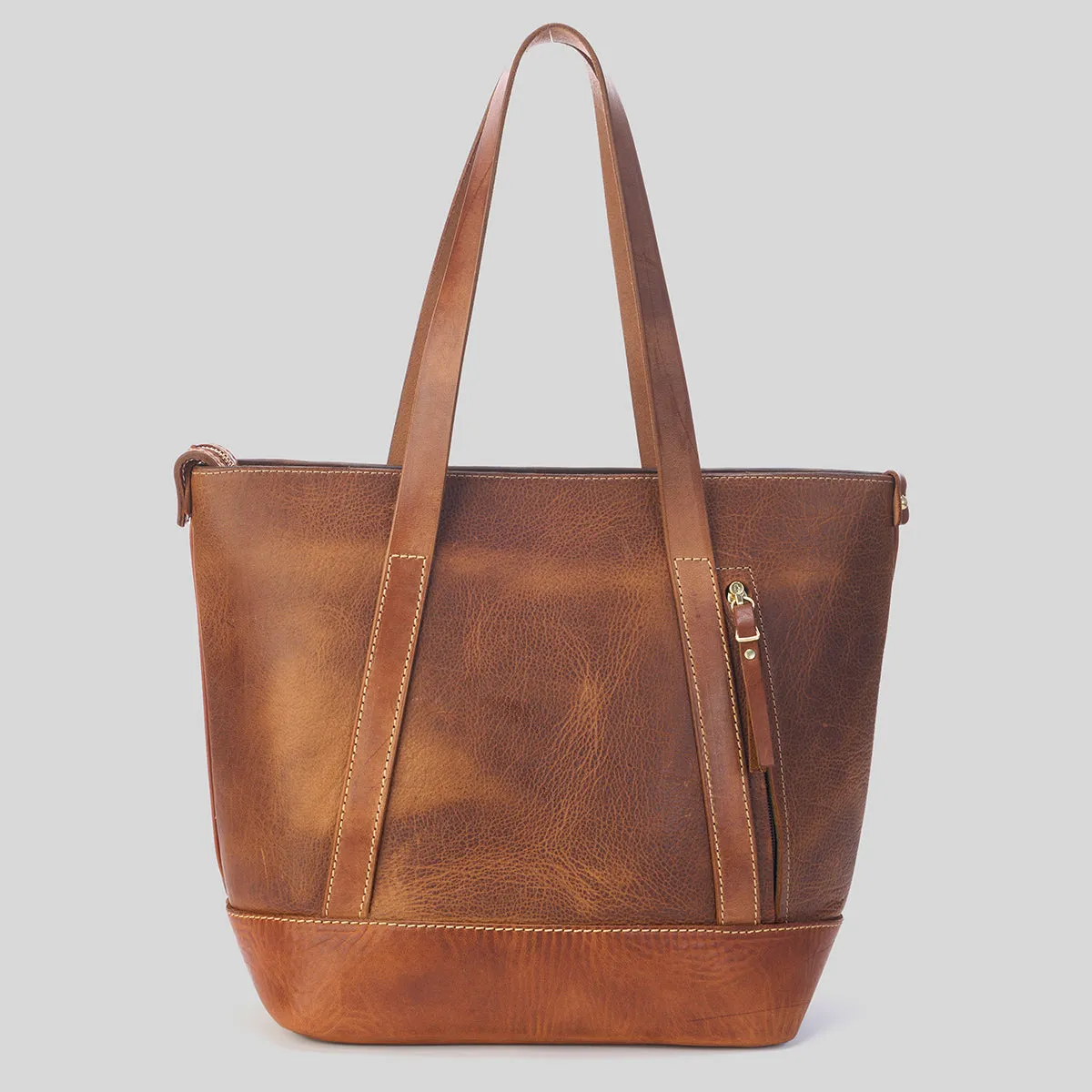 Antique Bison Tote No.90 | NEW L.E.