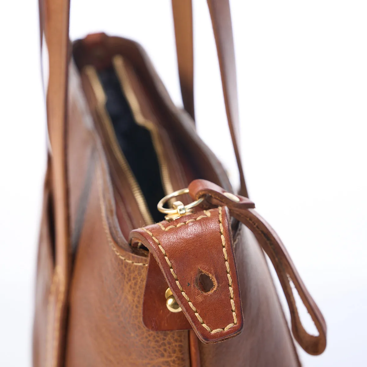 Antique Bison Tote No.90 | NEW L.E.