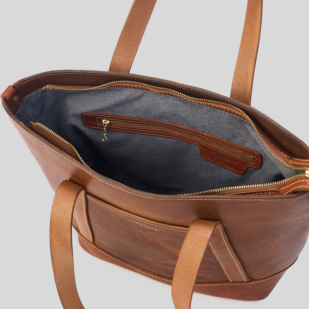 Antique Bison Tote No.90 | NEW L.E.