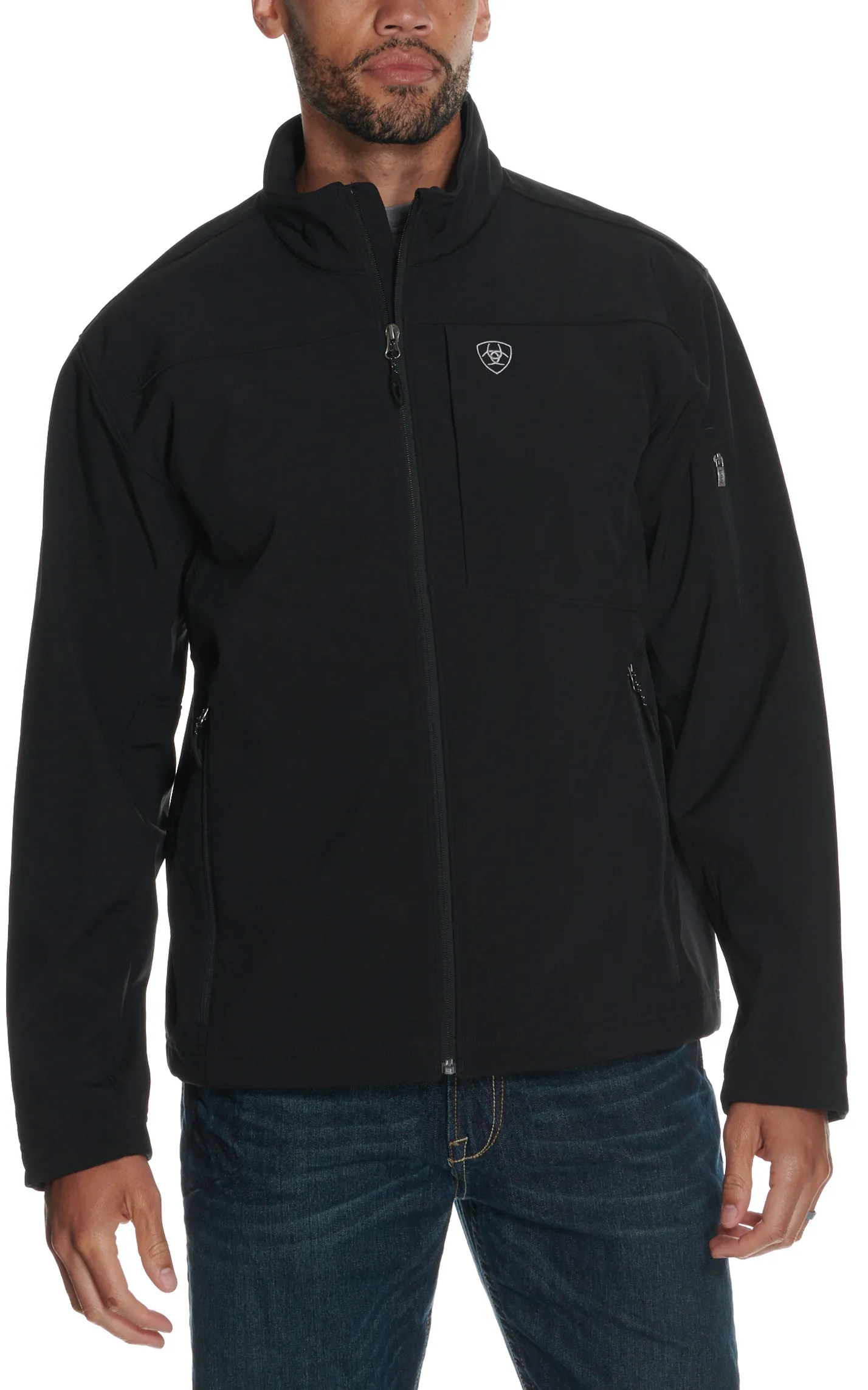 Ariat Men's Vernon 2.0 Black Softshell Jacket