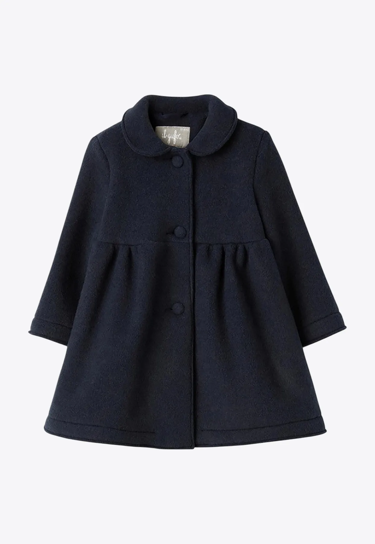 Babies Couture Double-Breasted Fleece Coat