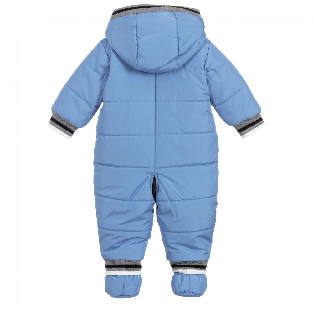 Baby Boys Blue Snowsuit