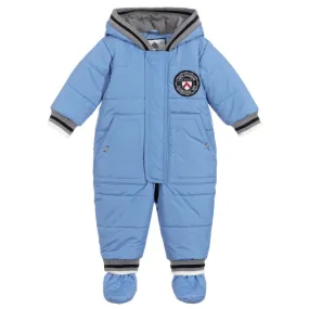 Baby Boys Blue Snowsuit