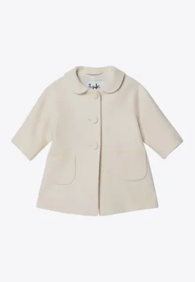 Baby Girls Couture Single-Breasted Wool Coat