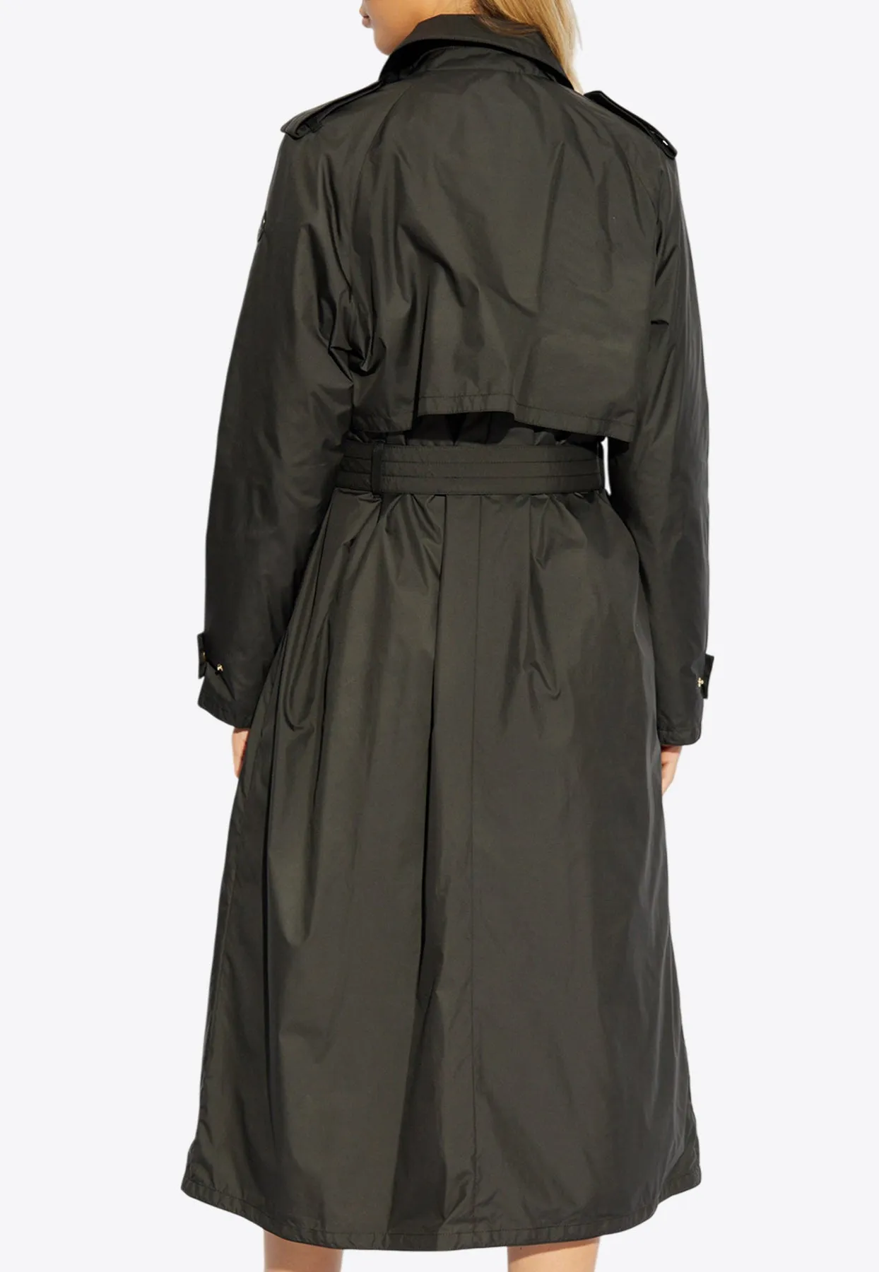 Barbentane Double-Breasted Trench Coat