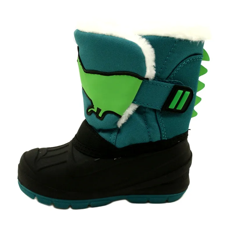 Befado children's footwear snow boots 160X016 green