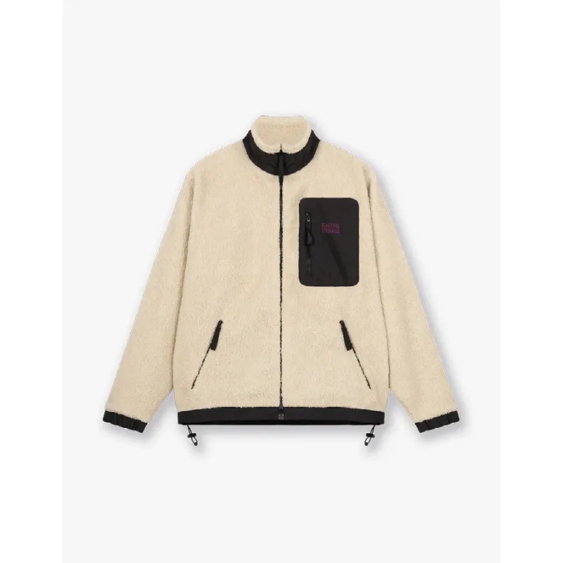 Beige Fleece Jacket - William Jacket