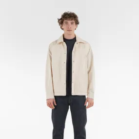 BIO GABARDINE COACH JACKET / NATURALE