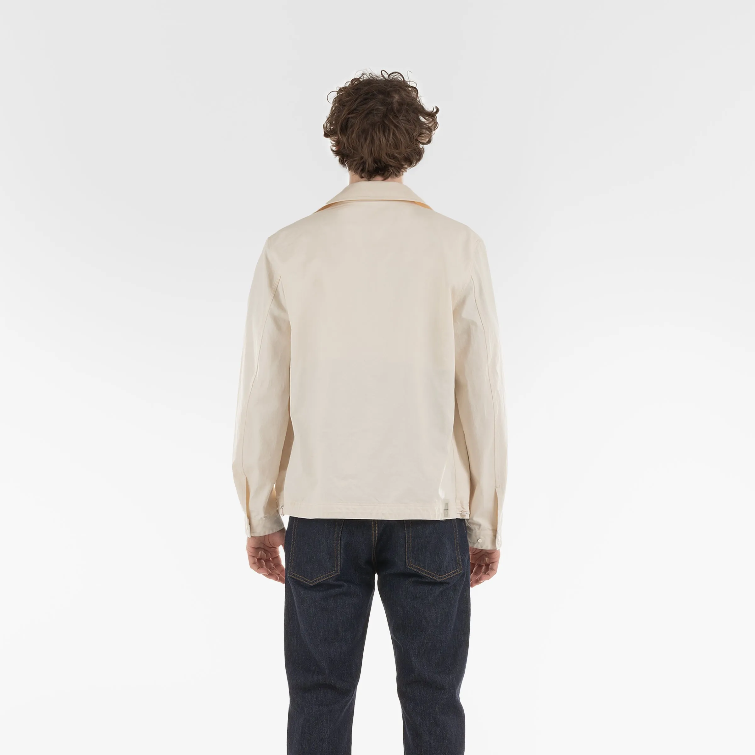 BIO GABARDINE COACH JACKET / NATURALE