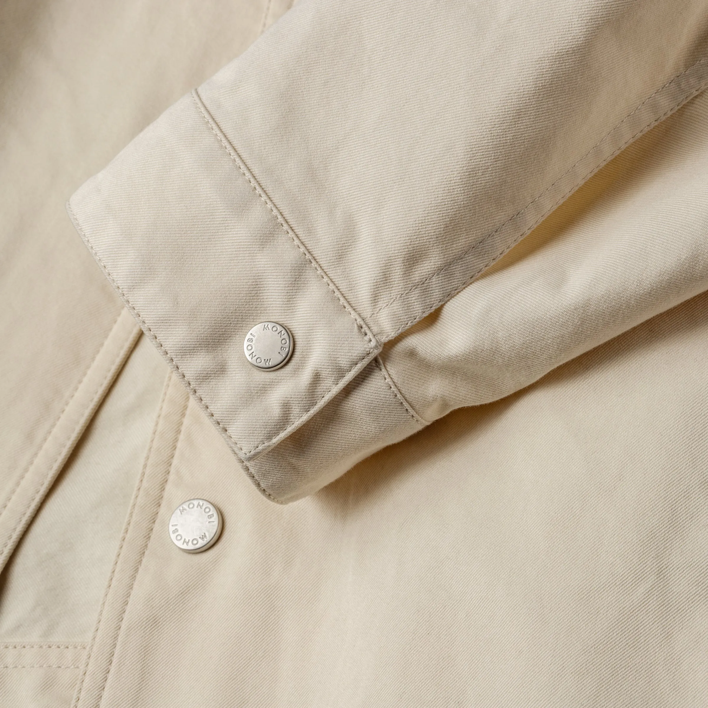 BIO GABARDINE COACH JACKET / NATURALE