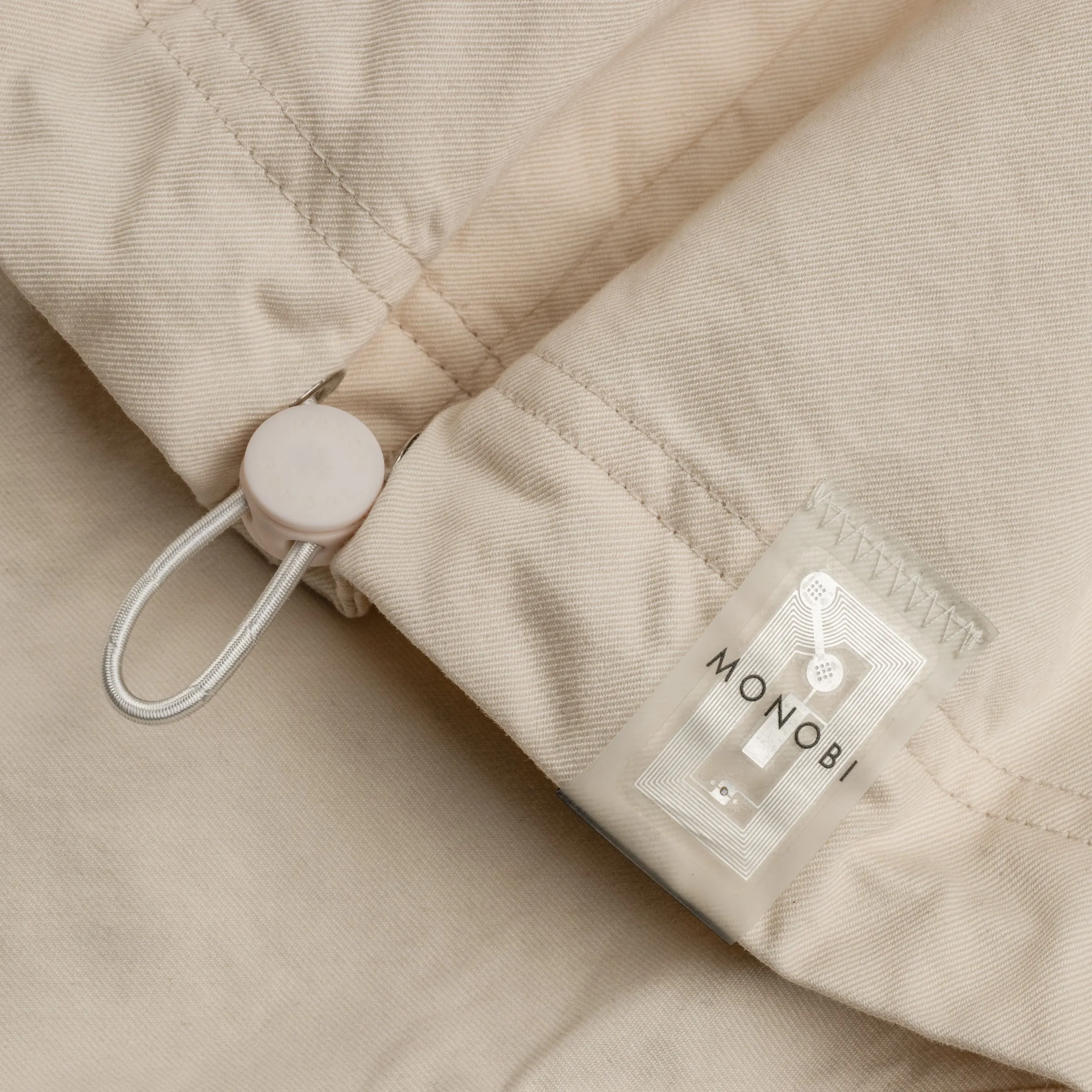 BIO GABARDINE COACH JACKET / NATURALE