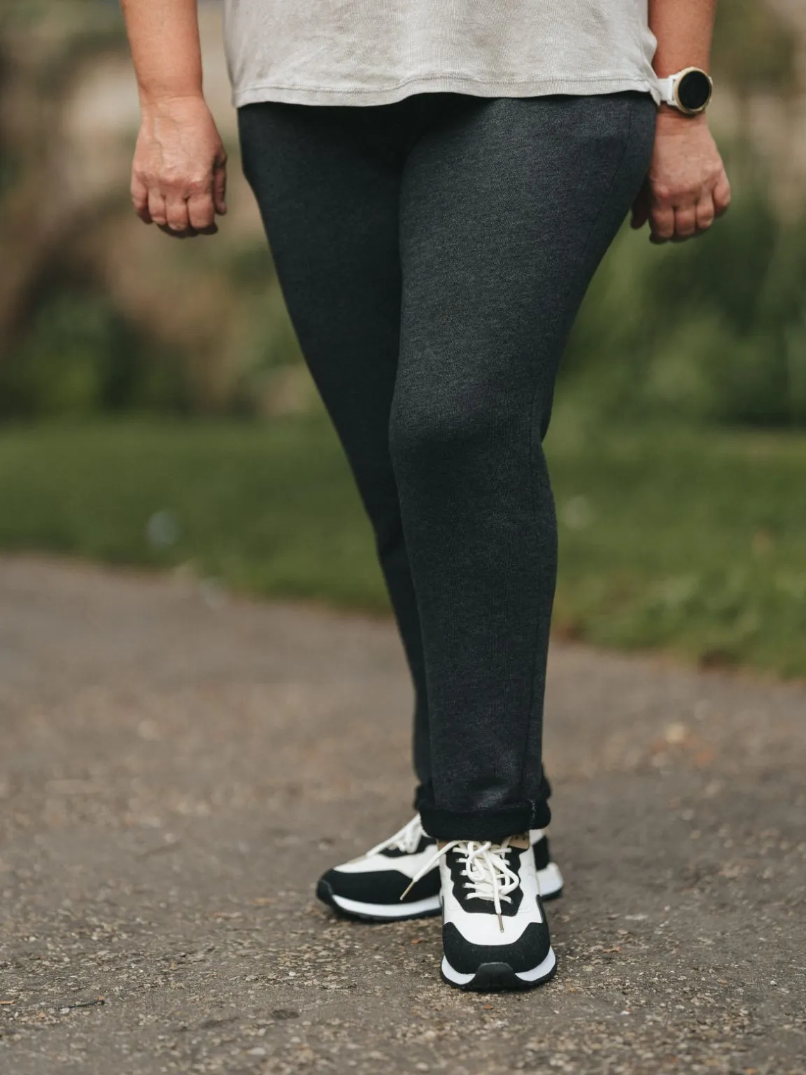 Black Aurora Joggers