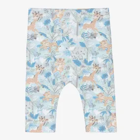 Blue Animals Baby Leggings