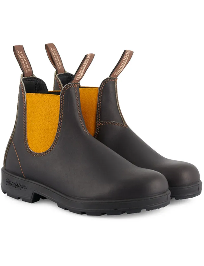 Blundstone 1919 Brown Mustard Chelsea Boots