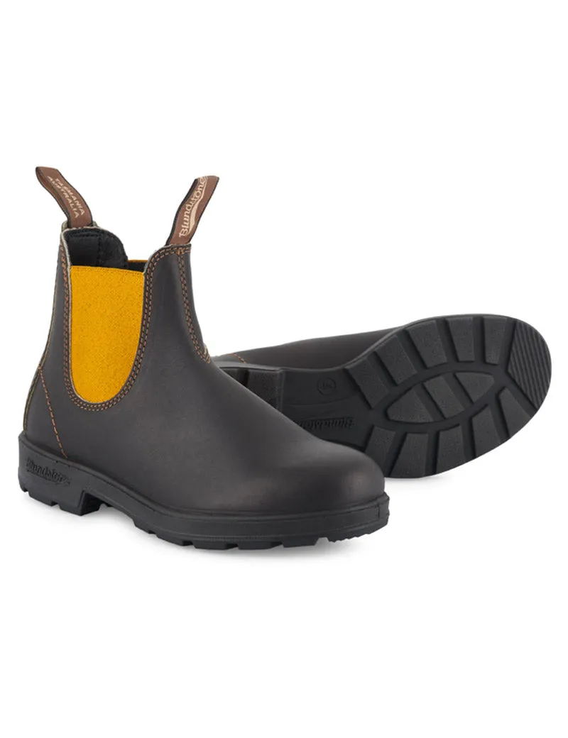 Blundstone 1919 Brown Mustard Chelsea Boots