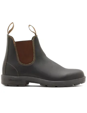 Blundstone 500 Stout Brown Chelsea Boots