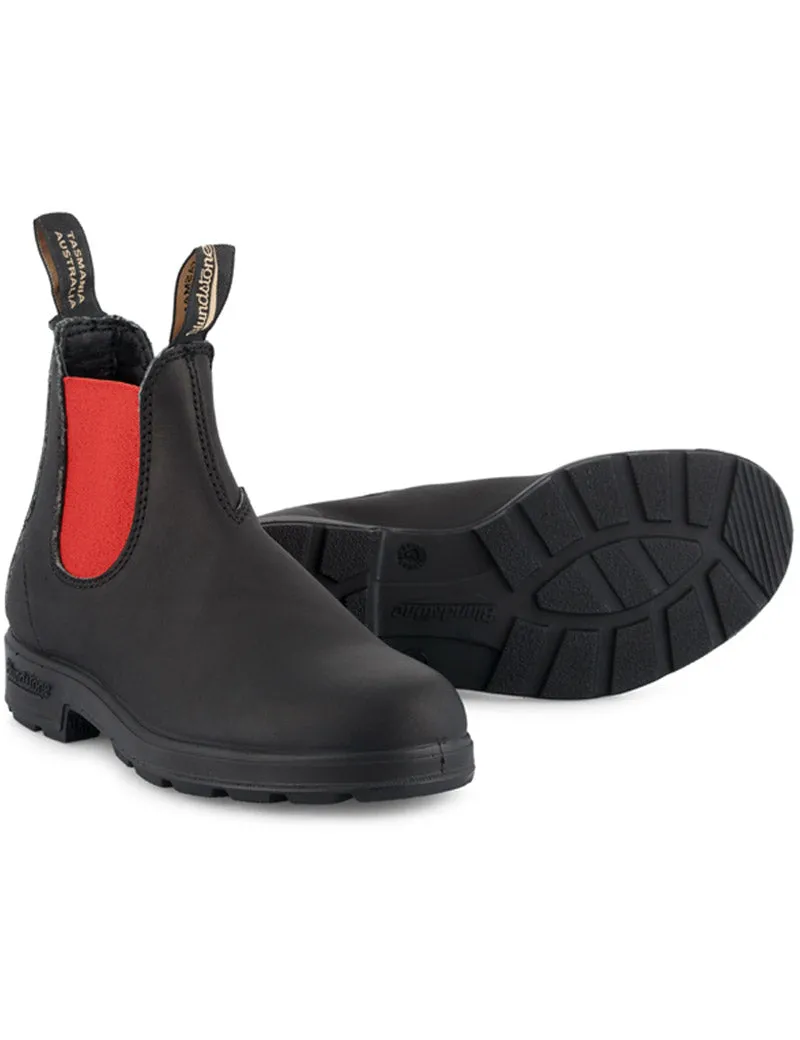 Blundstone 508 Voltan Black Red Chelsea Boots