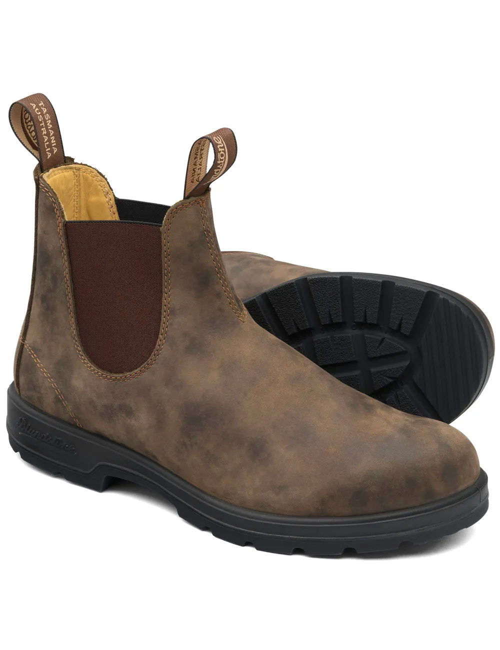 Blundstone 585 Rustic Brown Chelsea Boots