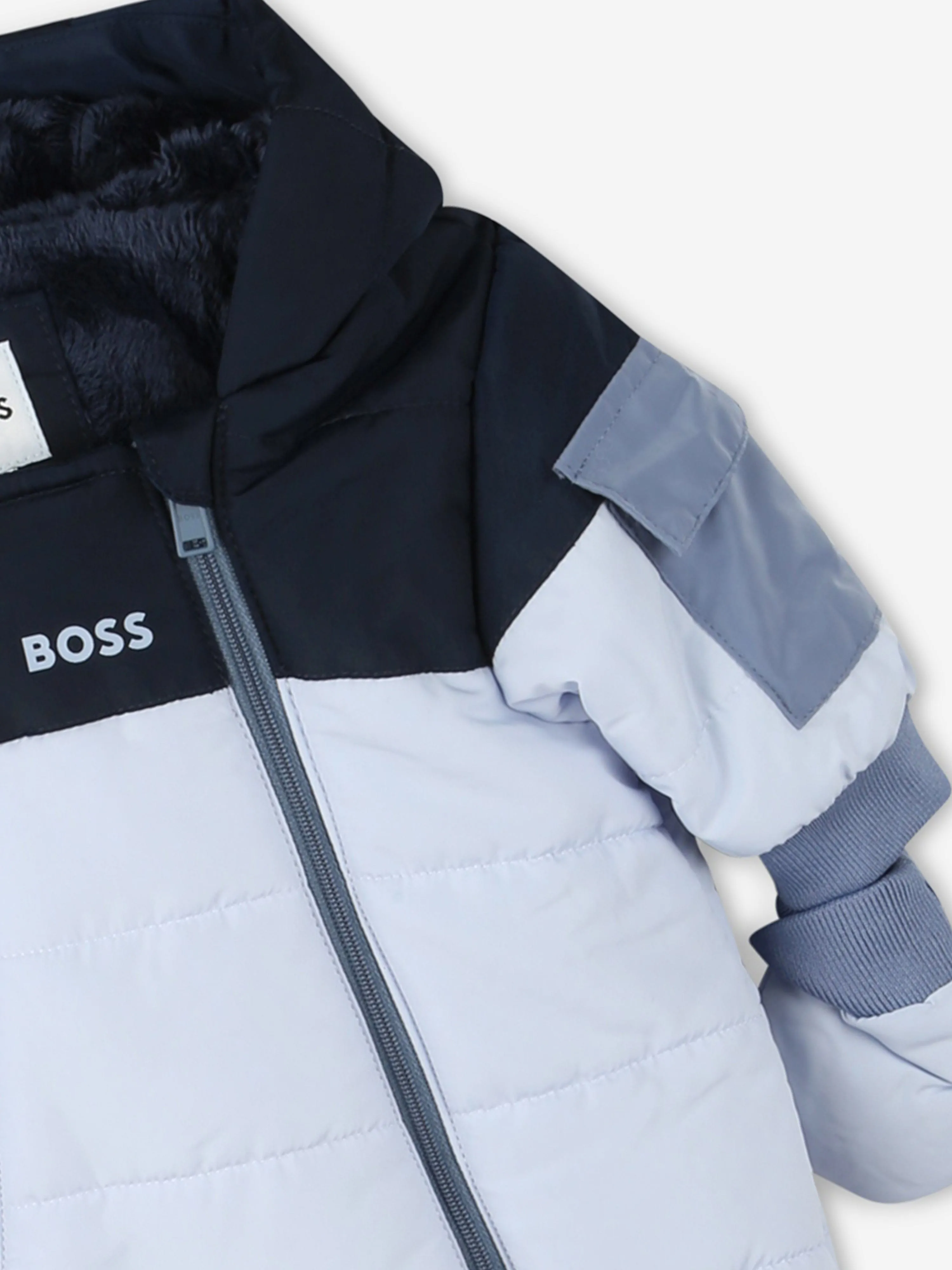 BOSS Baby Boys Snowsuit ih Blue