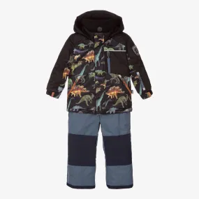 Boys Black 2 Piece Snowsuit