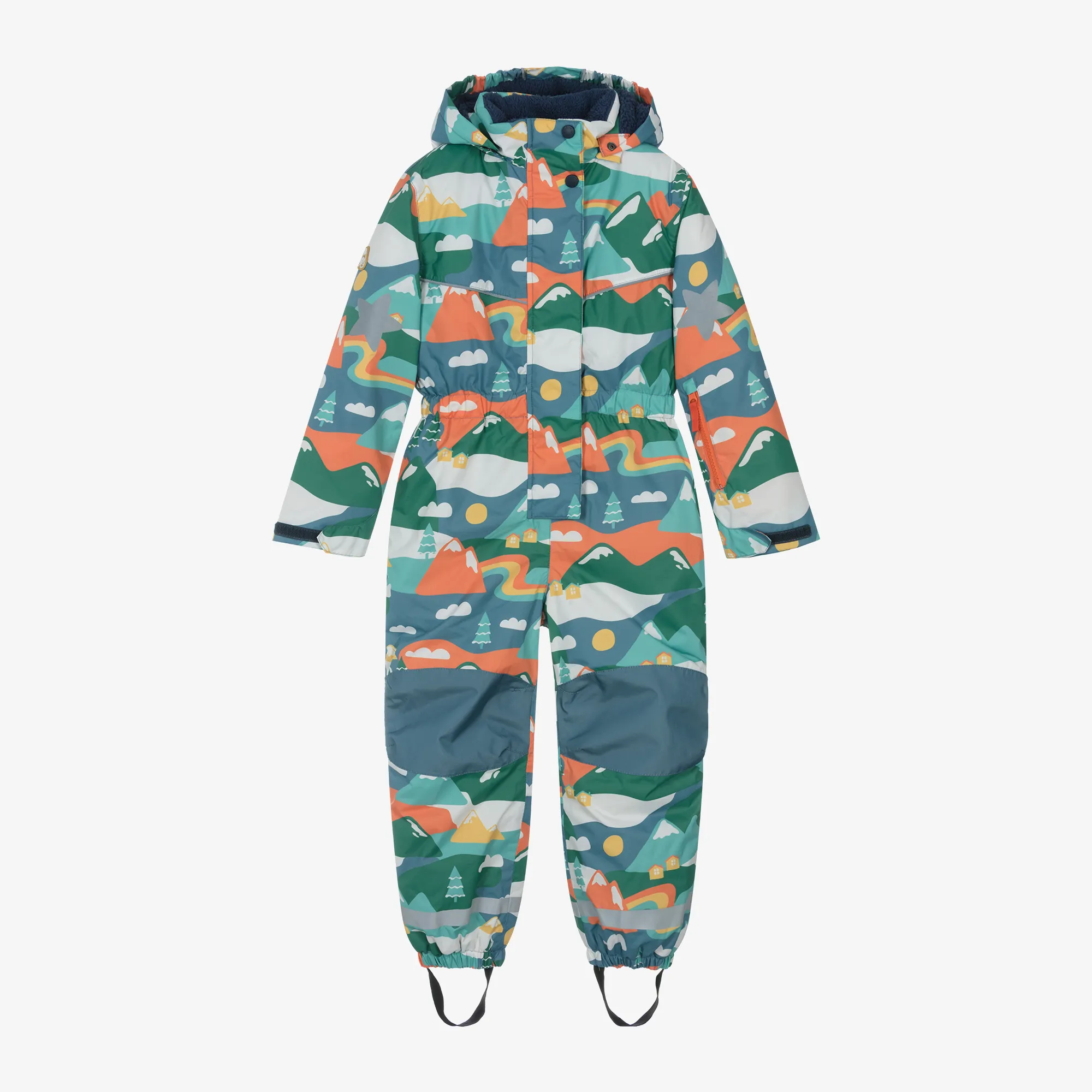 Boys Green Alpine Snowsuit