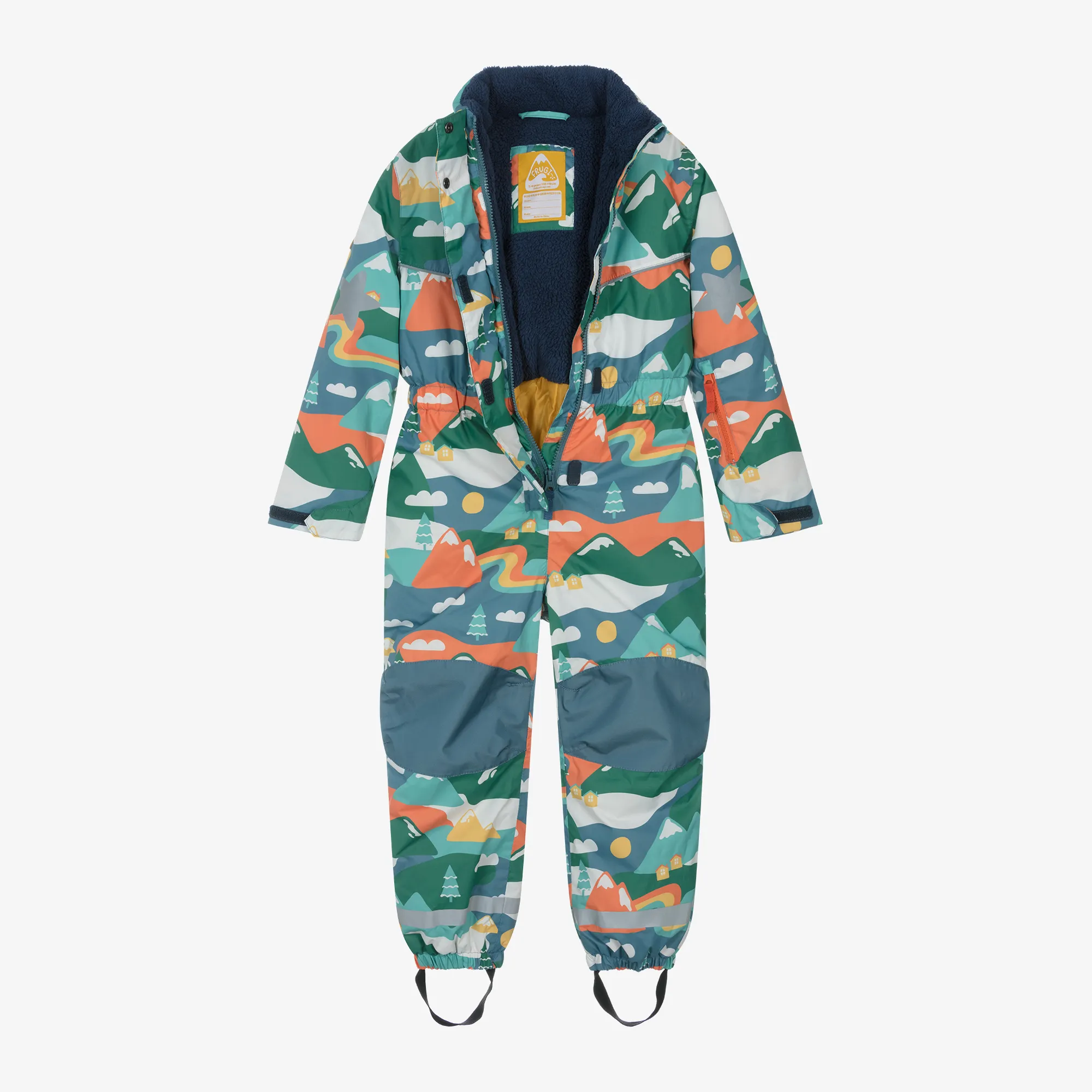 Boys Green Alpine Snowsuit