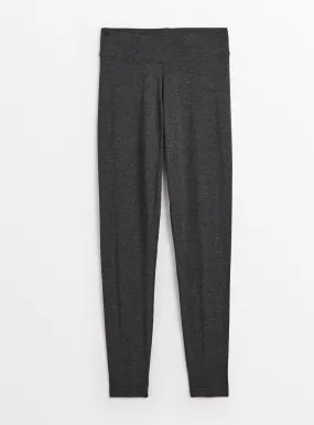 Buy PETITE Grey Modal Blend Leggings XL | Leggings | Tu