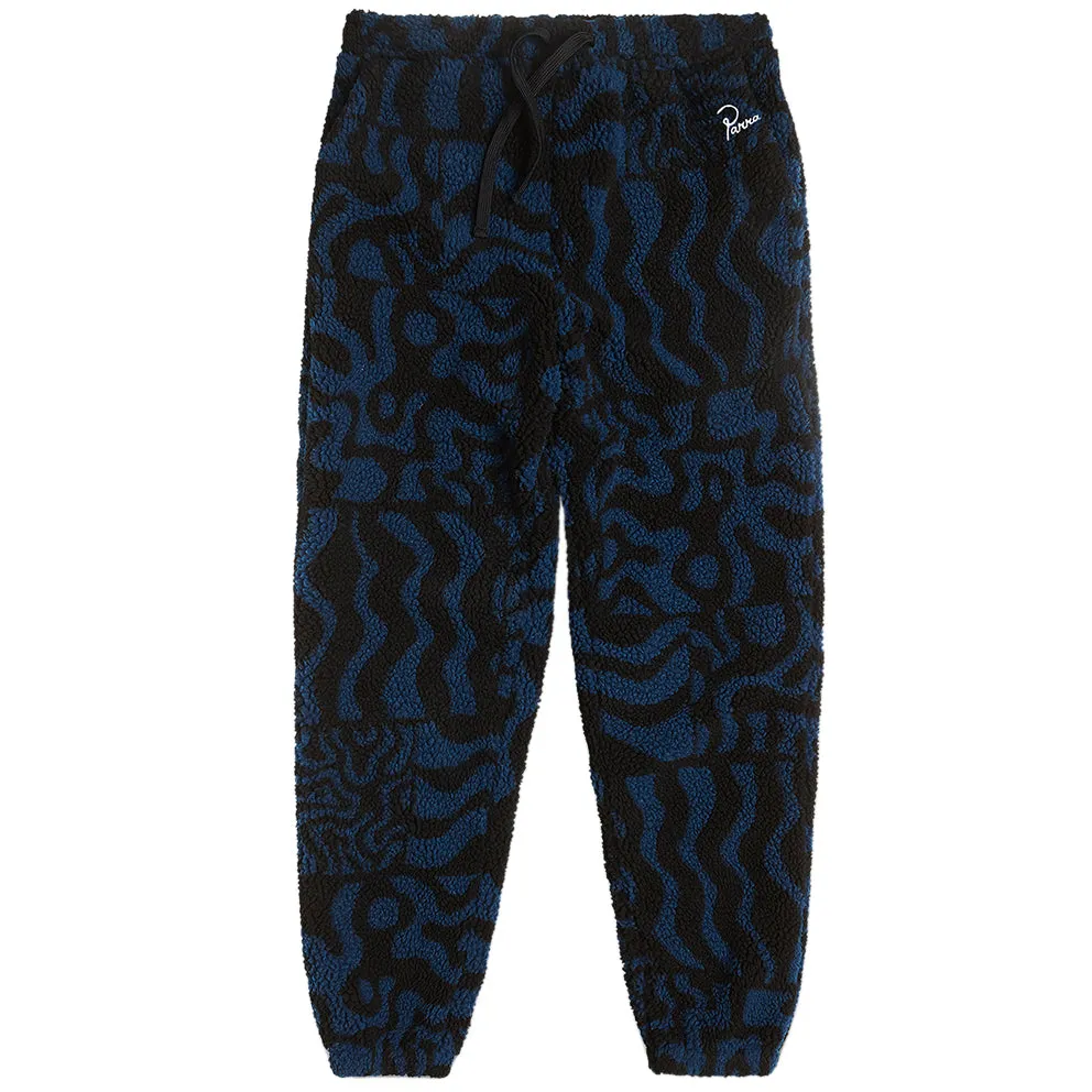 BY PARRA DUO GEM STONE SHERPA FLEECE PANTS // MULTI