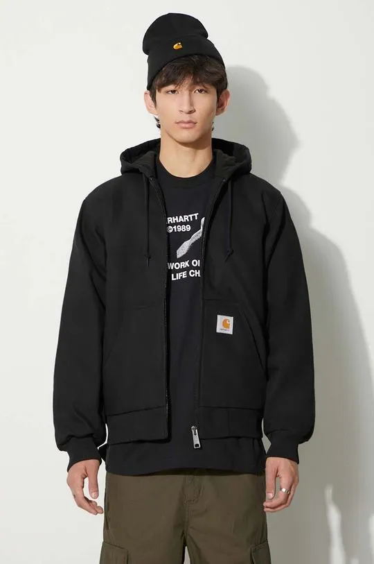 Carhartt WIP jacket men's black color