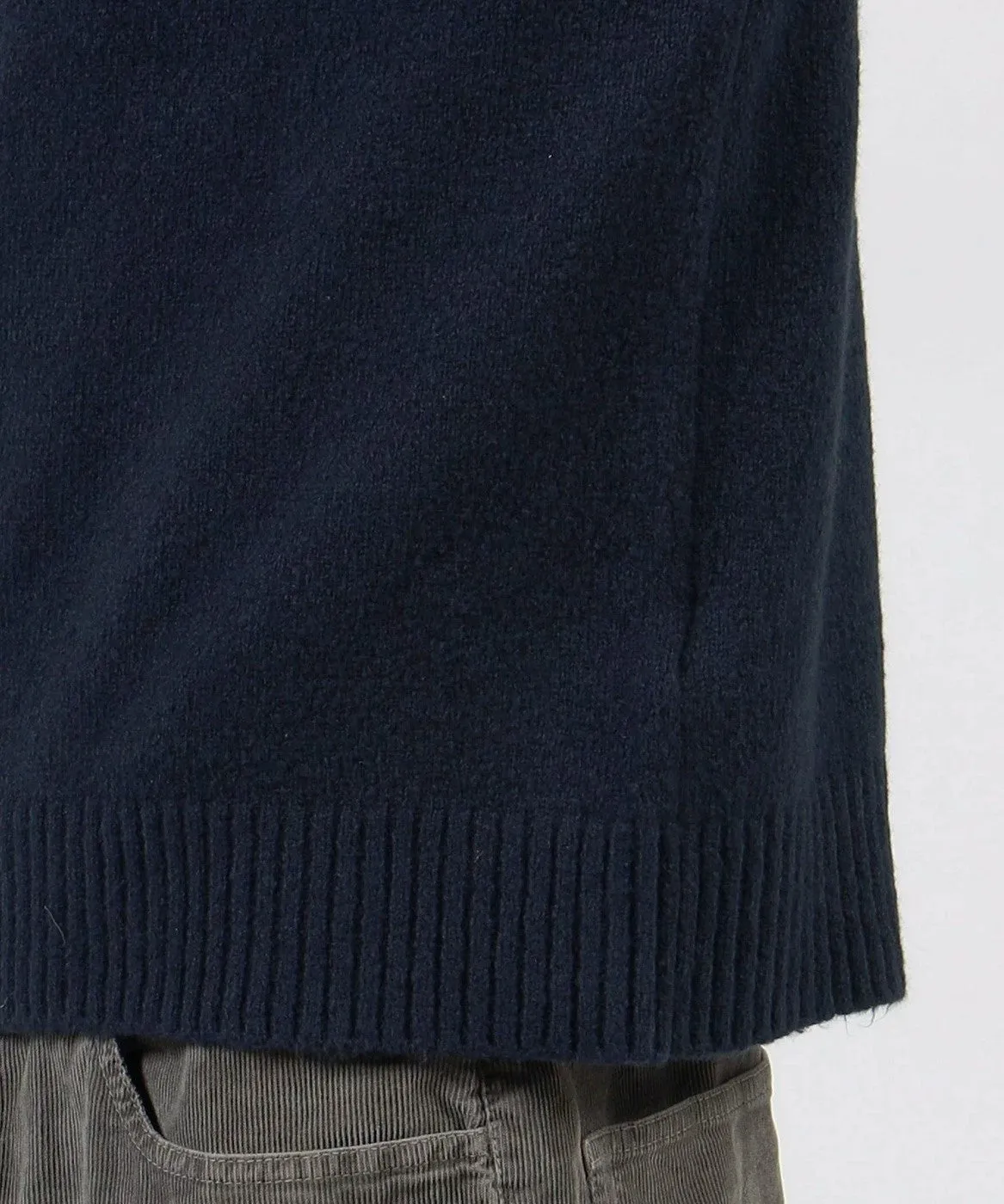 Cashmere Raglan Sweater-Flint