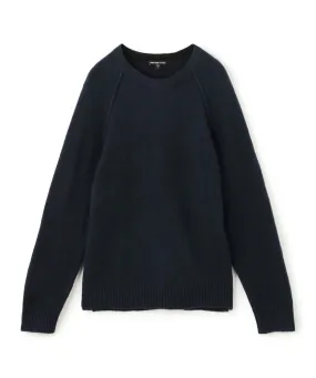 Cashmere Raglan Sweater-Flint