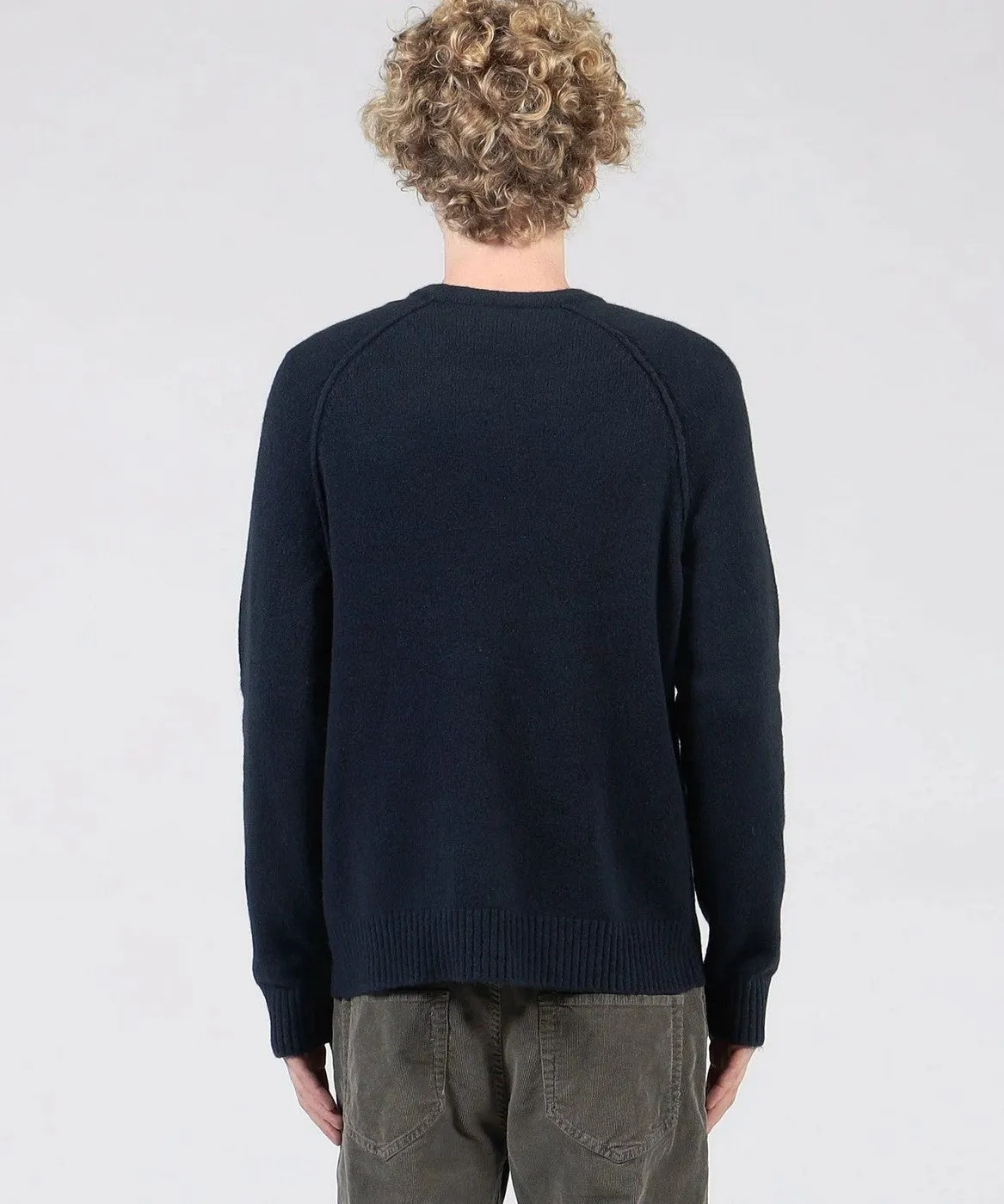 Cashmere Raglan Sweater-Flint