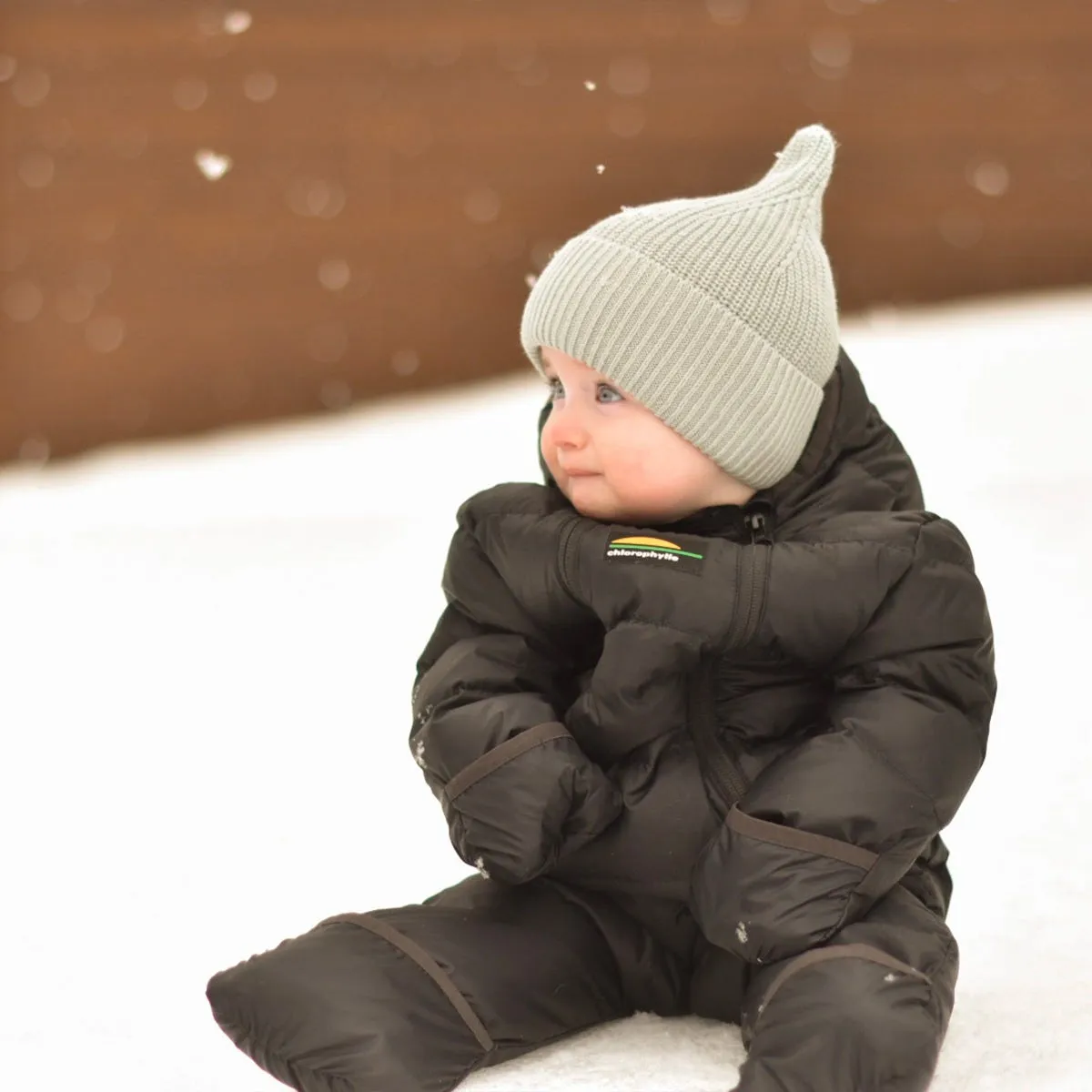 Chlorophylle Gabou Snowsuit Black 0-24m  - Clement