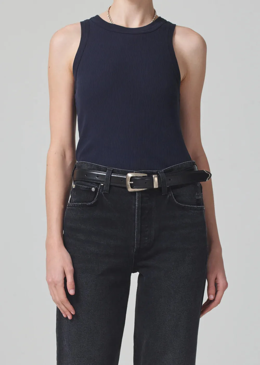 Citizens of Humanity - Isabel Rib Tank - Navy