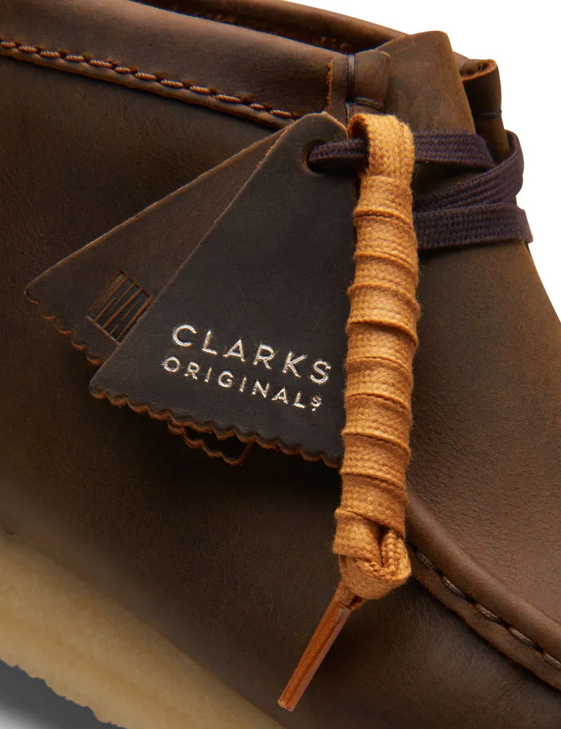 Clarks Originals Wallabee Boots Beeswax Leather