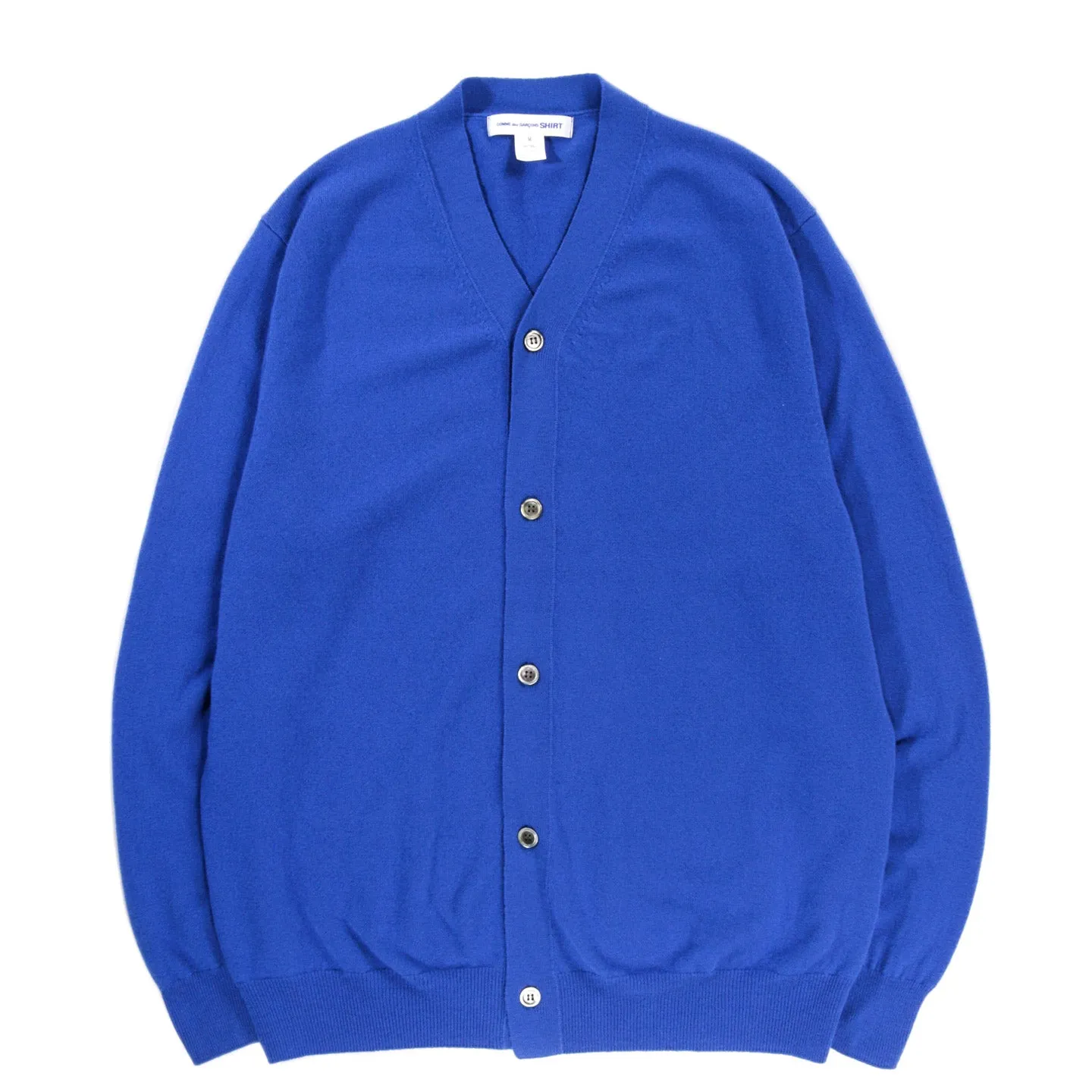 COMME DES GARCONS SHIRT N007 HUGE CARDIGAN BLUE