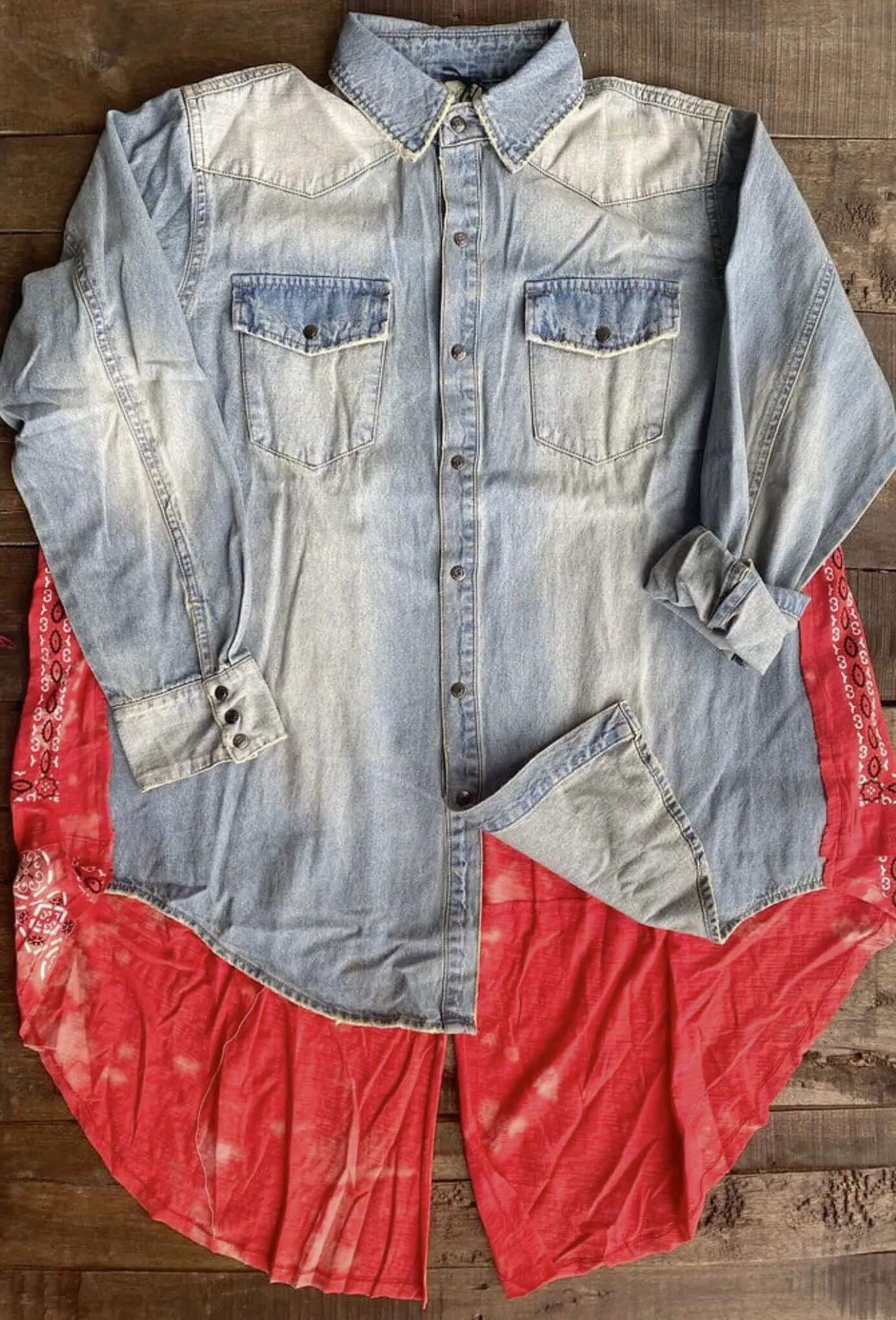 Cowtown Denim Shirt Jacket Made in USA