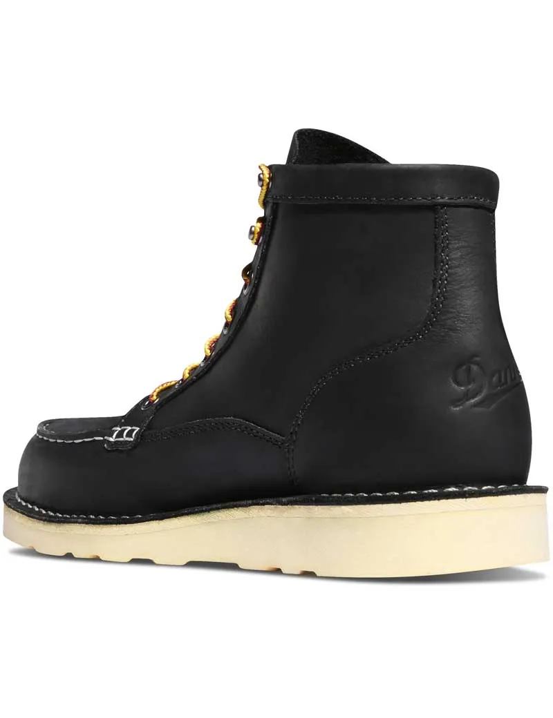 Danner Bull Run 6'' Moc Toe Boots Black