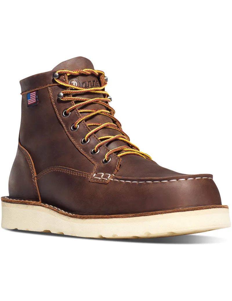 Danner Bull Run 6'' Moc Toe Boots Brown