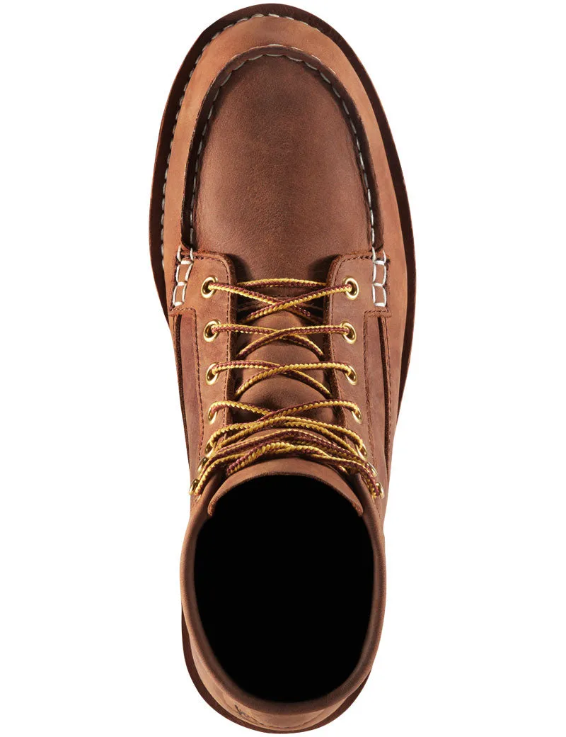 Danner Bull Run 6'' Moc Toe Boots Tobacco