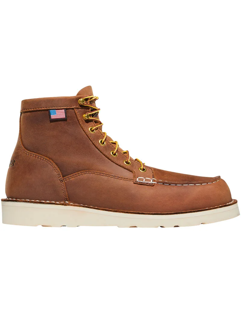 Danner Bull Run 6'' Moc Toe Boots Tobacco