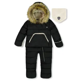 Deux par Deux Anthracite Snowsuit Sizes 6-30m  - Clement