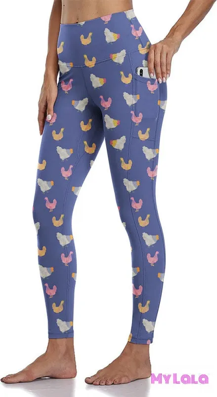 EC2 Pocket Leggings 24-32 (Here Chicken Chicken)