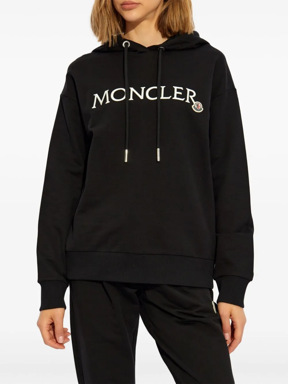 EMBROIDERED LOGO HOODIE